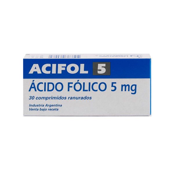ACIFOL 5 - 5 mg comp.x 30 - Domínguez