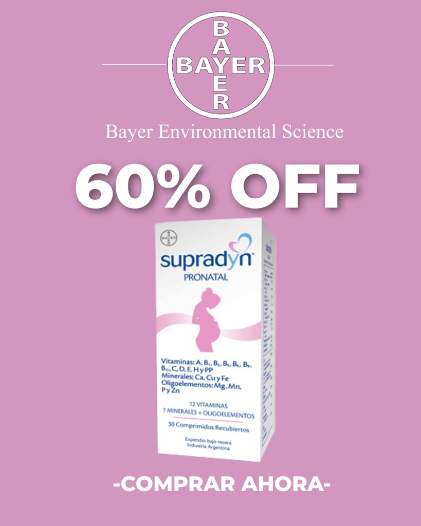 SUPRADYN PRONATAL - comp.laq.x 30 - Bayer Consumer