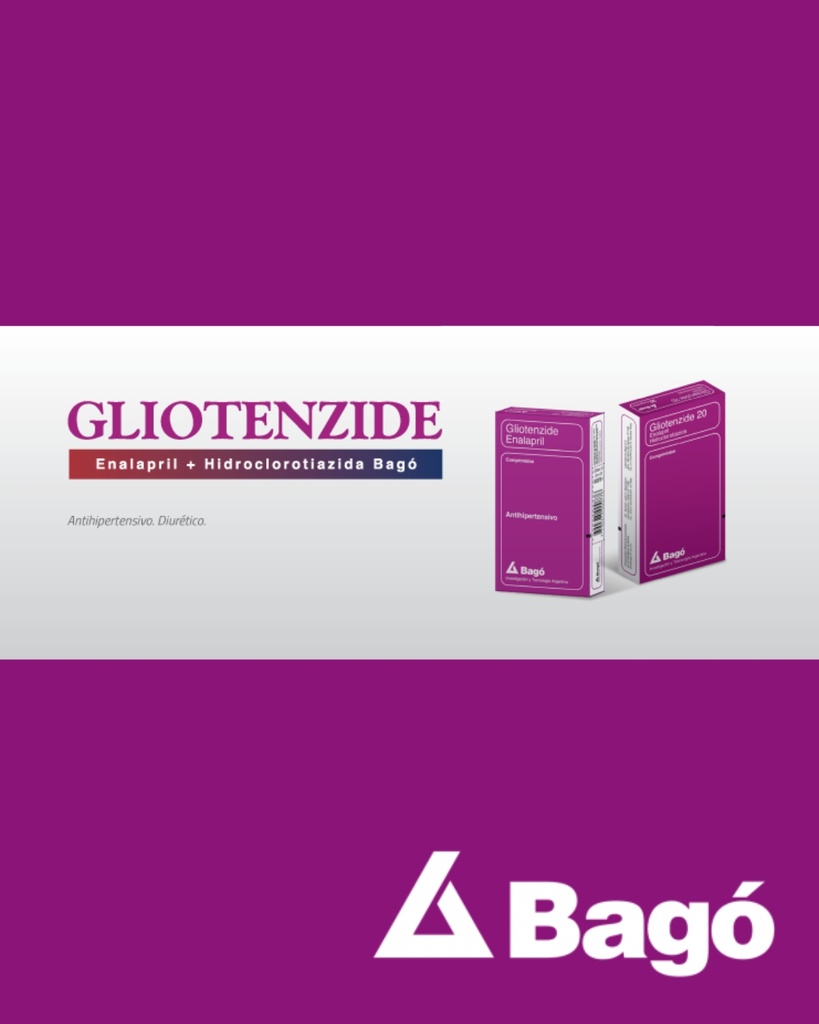 GLIOTENZIDE - 20 mg comp.x 30 - Bagó