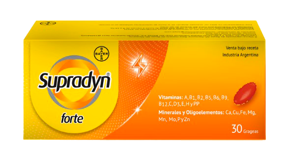 SUPRADYN FORTE - grag.x 30 - Bayer Consumer