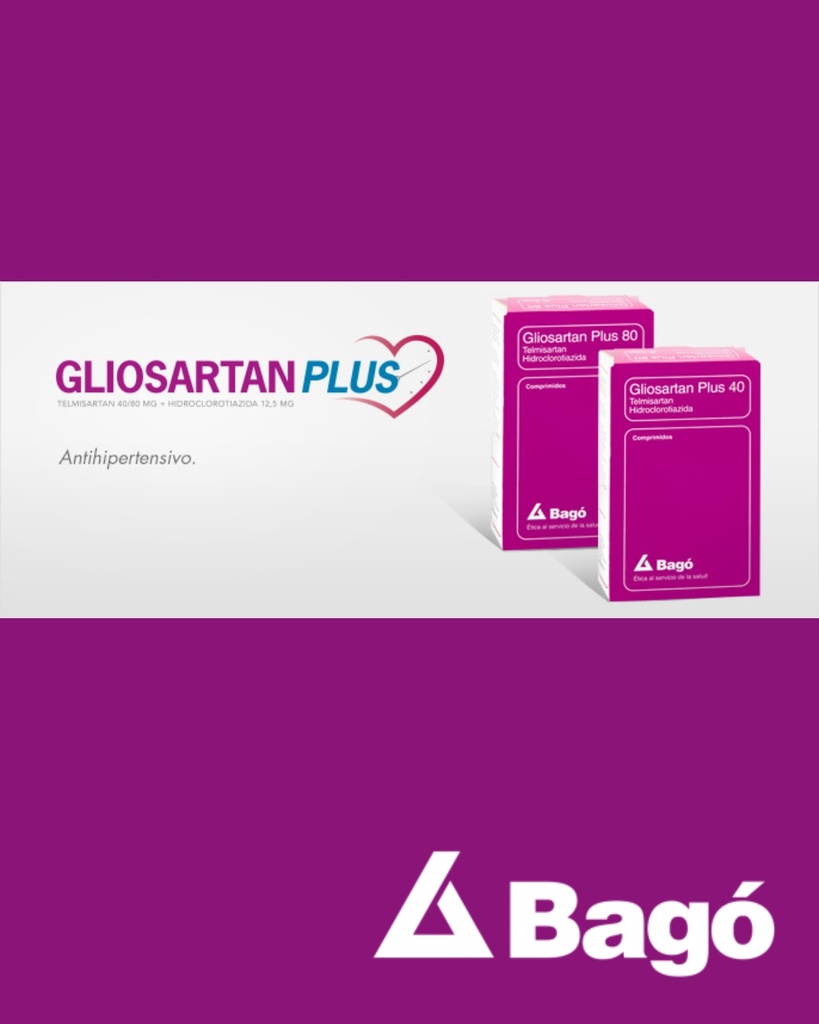 GLIOSARTAN 80 - 80 mg comp.x 28 - Bagó