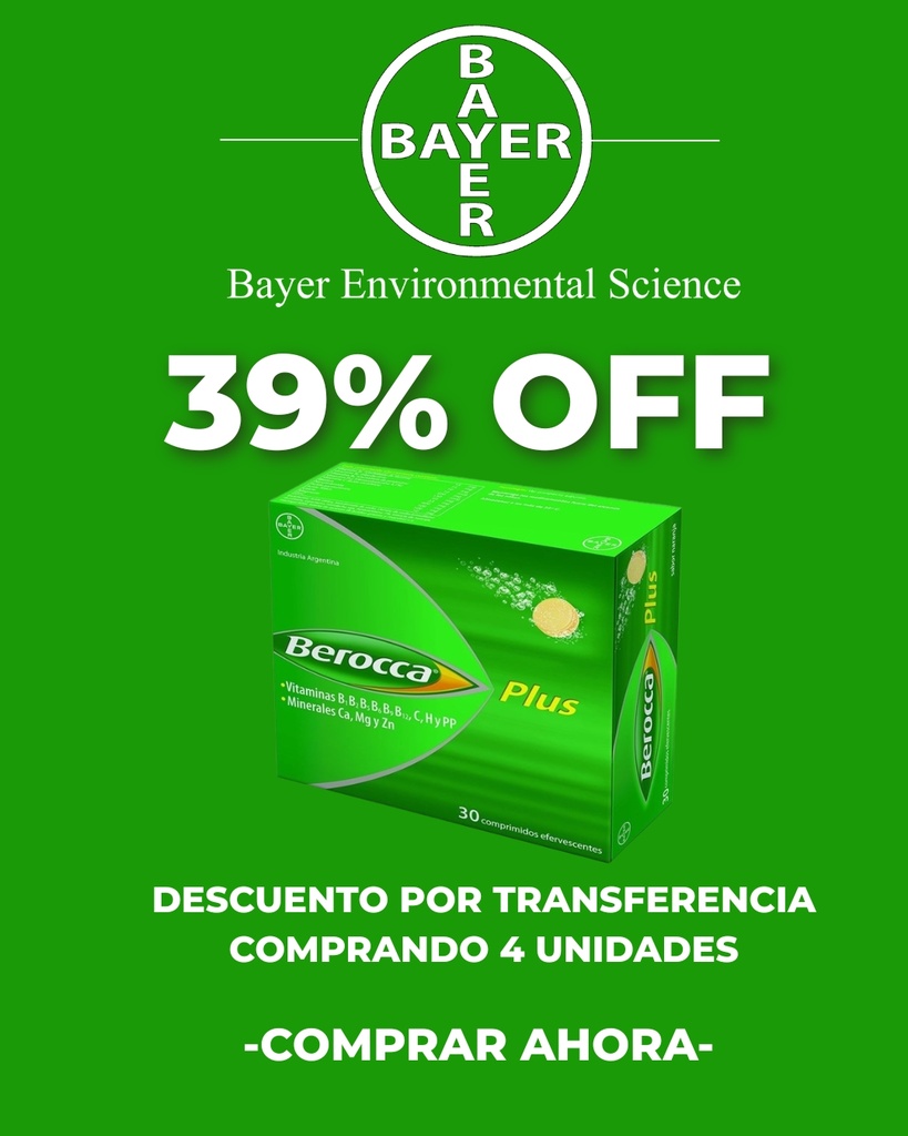 BEROCCA PLUS - comp.eferv.x 30 - Bayer Consumer