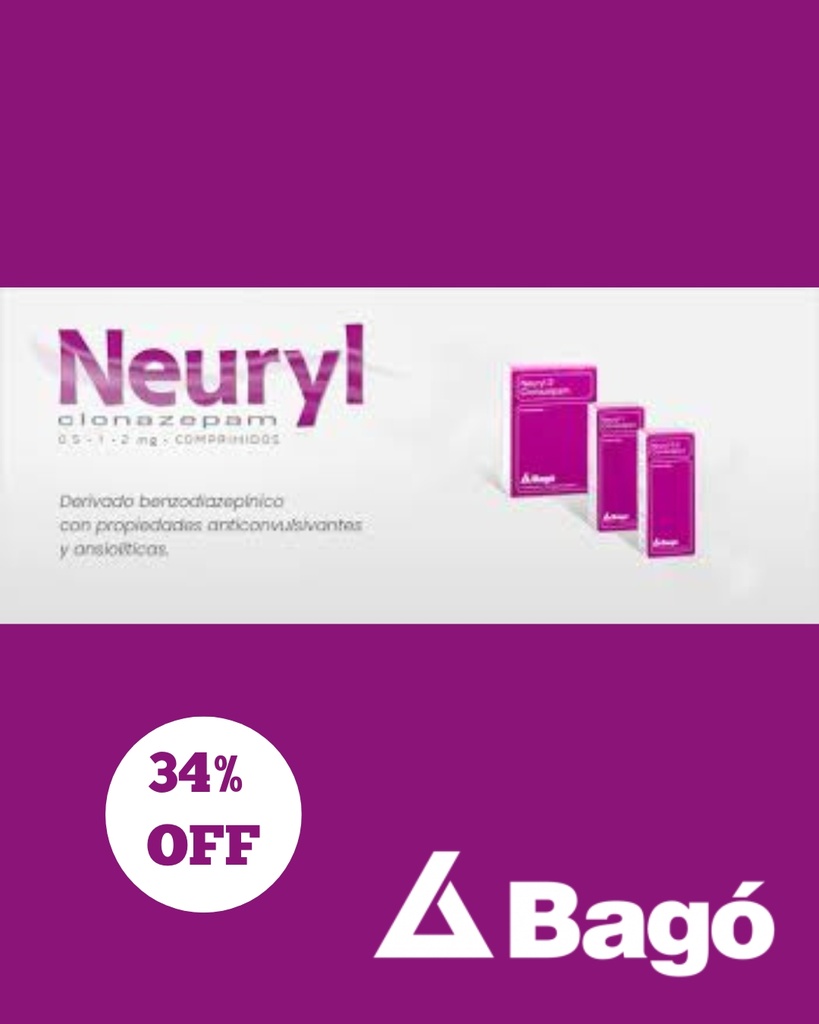 NEURYL 2 - 2 mg comp.x 50 - Bagó
