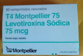 T4 MONTPELLIER 75 - 75 mcg comp.x 50 - Montpellier