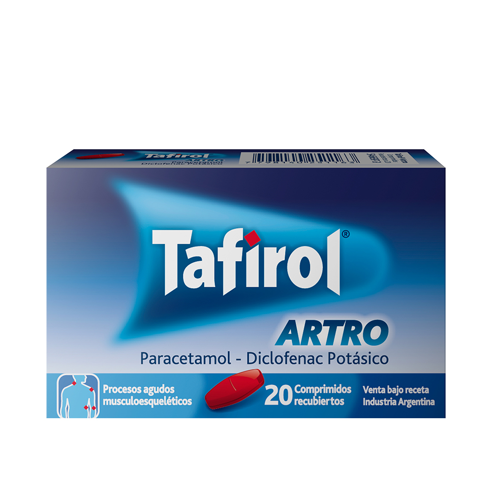 TAFIROL ARTRO - comp.rec.x 20 - Genomma Lab.