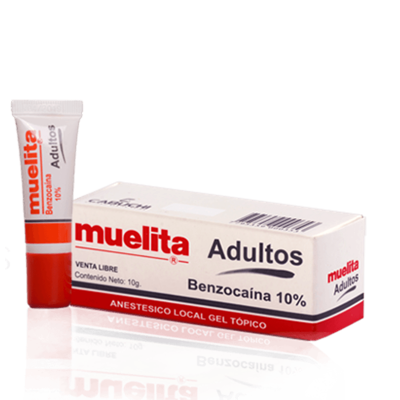 MUELITA GEL ADULTOS - gel pomo x 10 g - Cabuchi