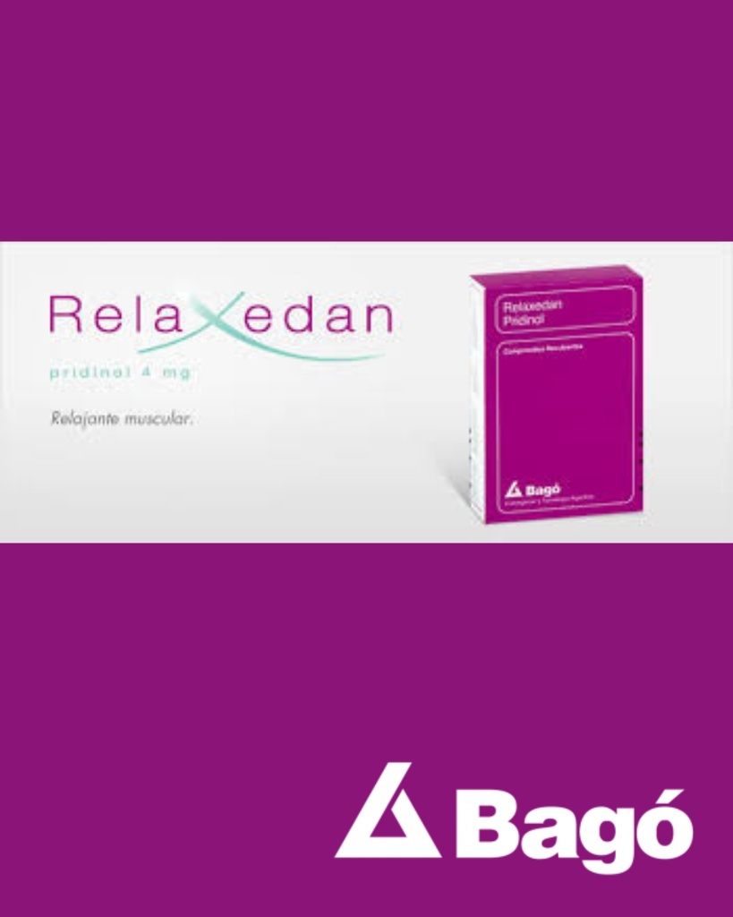 RELAXEDAN 4 - 4 mg comp.ran.x 15 - Bagó