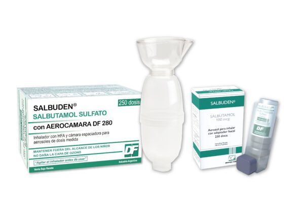 SALBUDEN - inhalador hfa x 250 ds. - Denver Farma