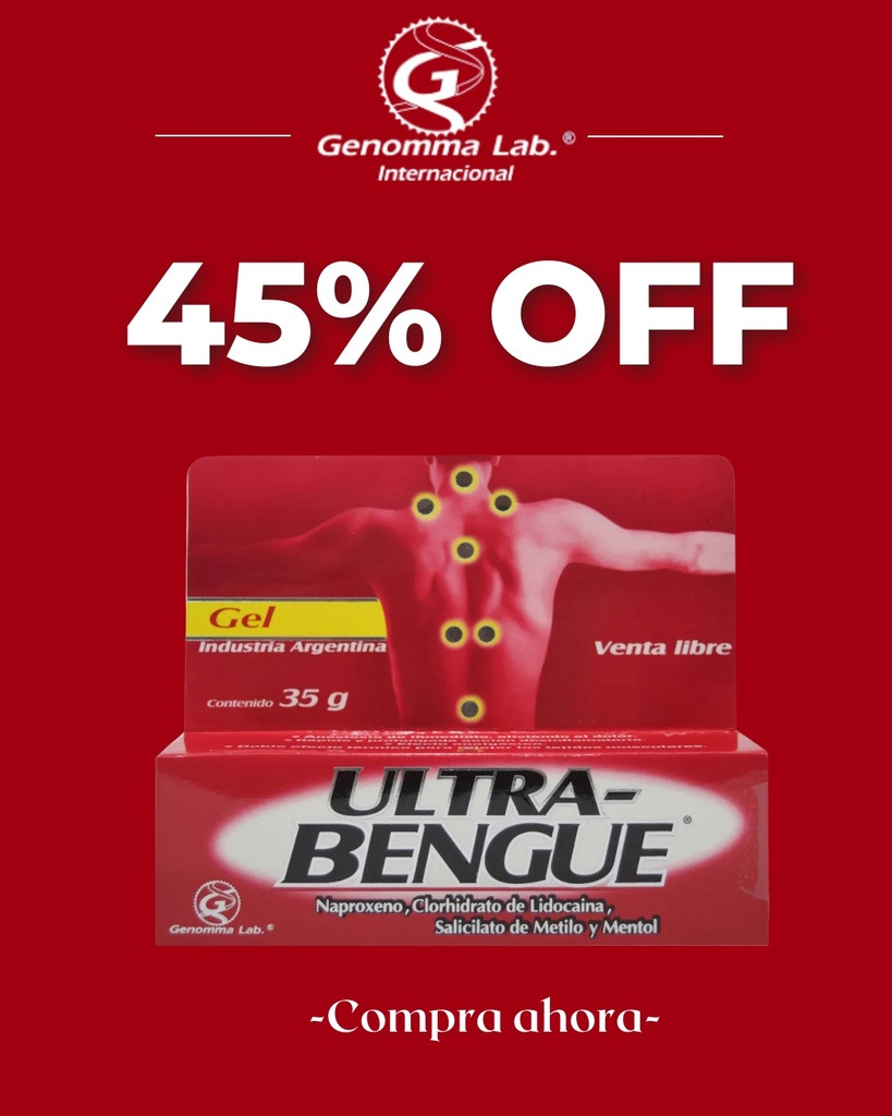 BENGUE ULTRA - gel x 35 g - Genomma Lab.