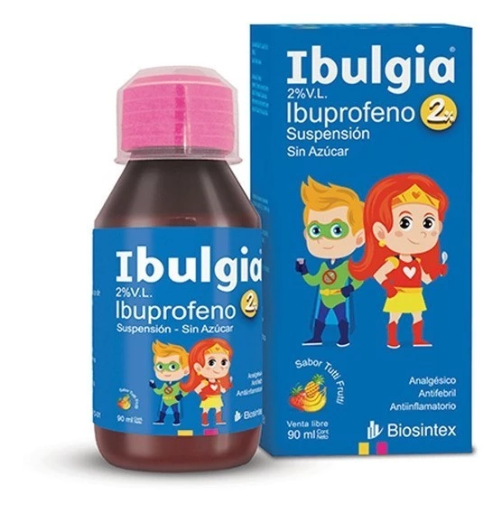 IBULGIA 2% - tutti frutti susp.x 90ml - Biosintex Retail