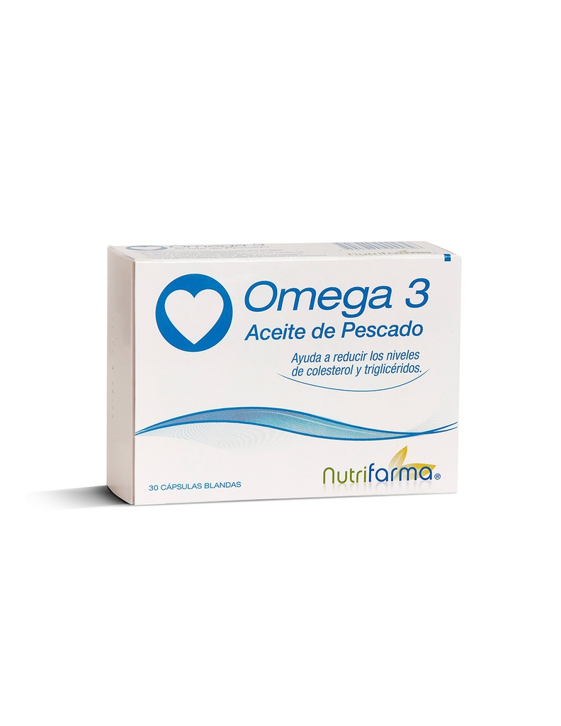 OMEGA 3 NUTRIFARMA - 1000 mg cáps.x 30 - Laboratorio Gramon