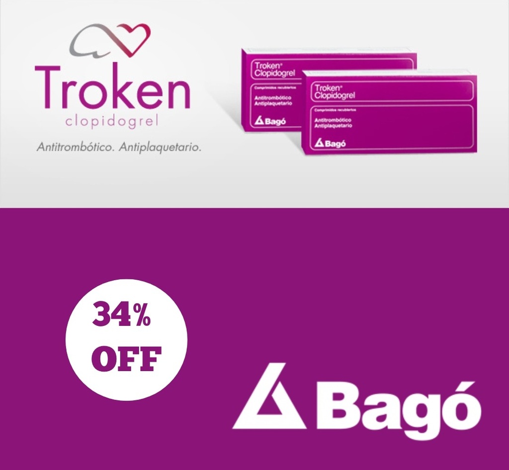 TROKEN 75 - 75 mg comp.x 30 - Bagó