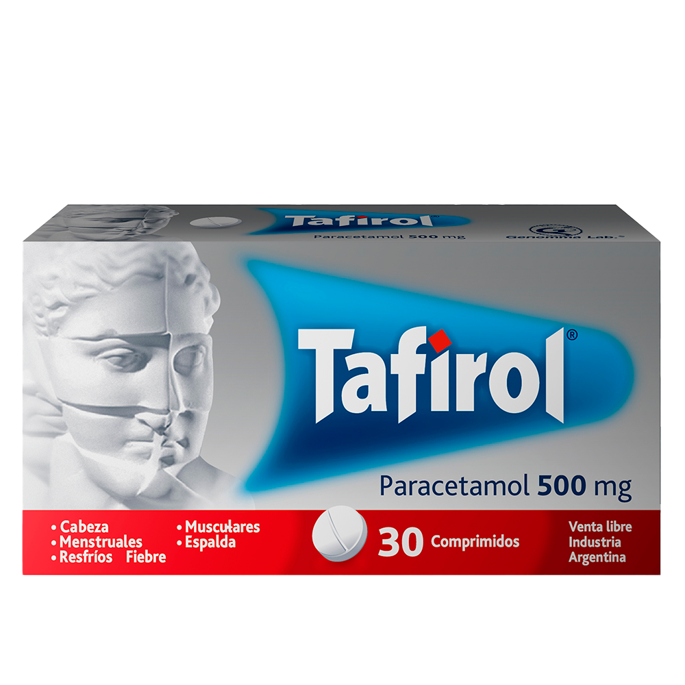 TAFIROL 500 x 30 - Genomma Lab.