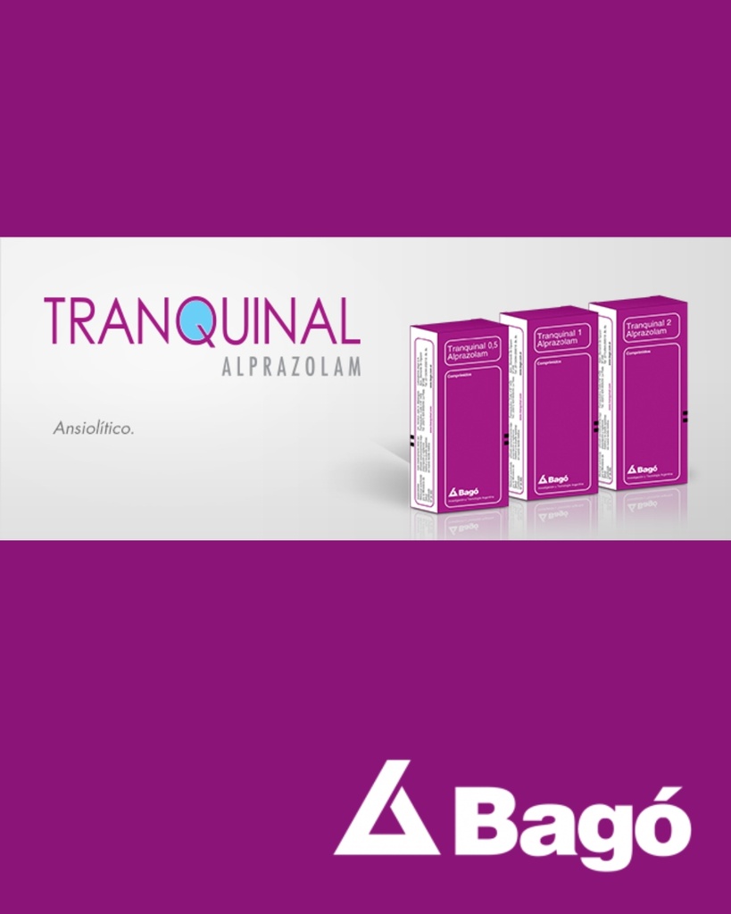 TRANQUINAL 1 - 1 mg comp.x 60 - Bagó