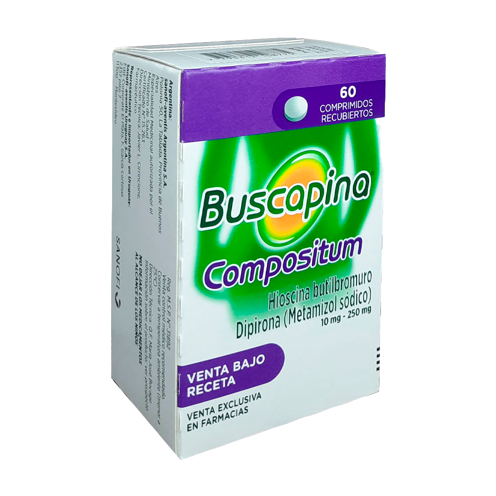BUSCAPINA COMPOSITUM - comp.rec.x 60 - Opella Healthcare Arg.