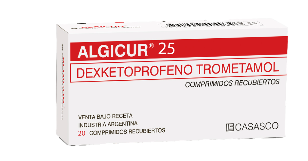 ALGICUR - 25 mg comp.rec.x 20 - Casasco