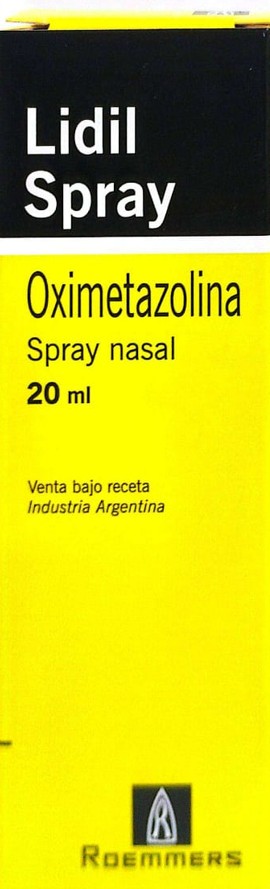 LIDIL SPRAY - spray nasal x 20 ml - Roemmers