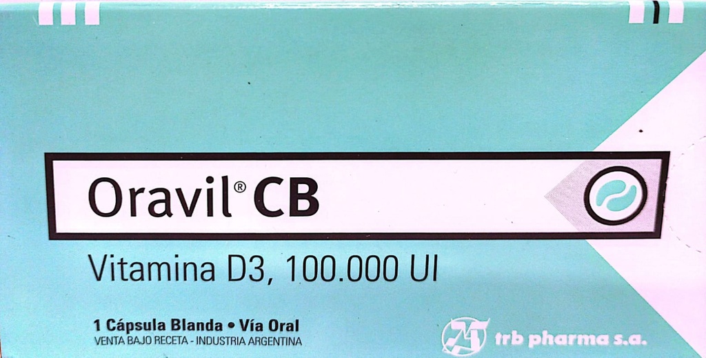 ORAVIL CB - cáps.blanda x 1 - Trb-Pharma