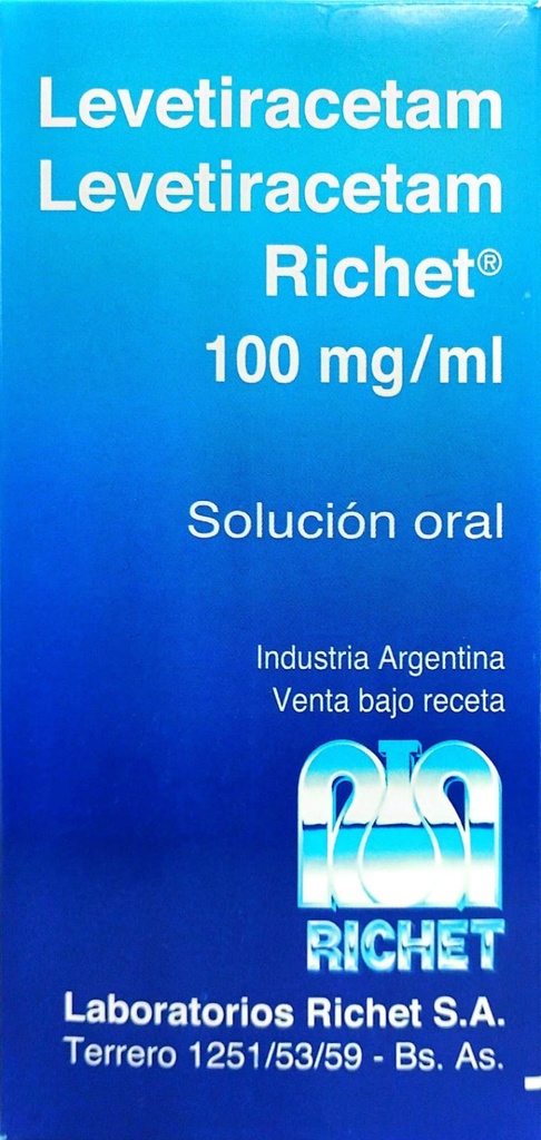LEVETIRACETAM RICHET - 100 mg/ml susp.x 300 ml - Richet