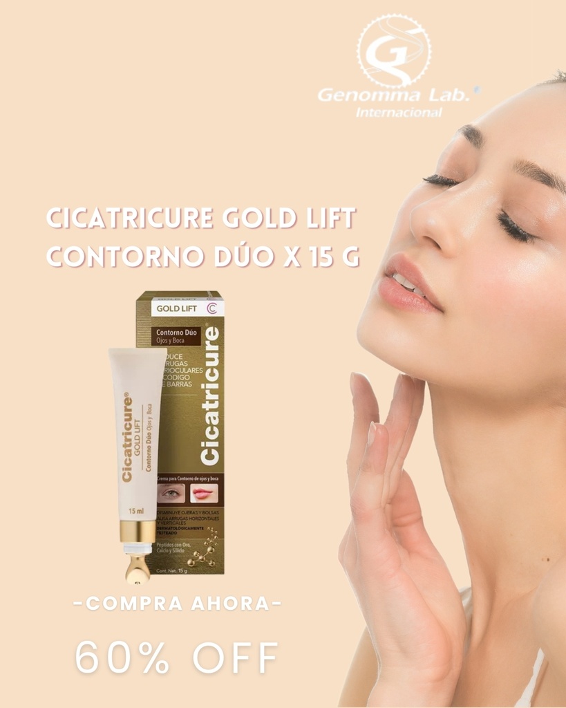 CICATRICURE GOLD LIFT - contorno dúo x 15 g - Genomma Lab.