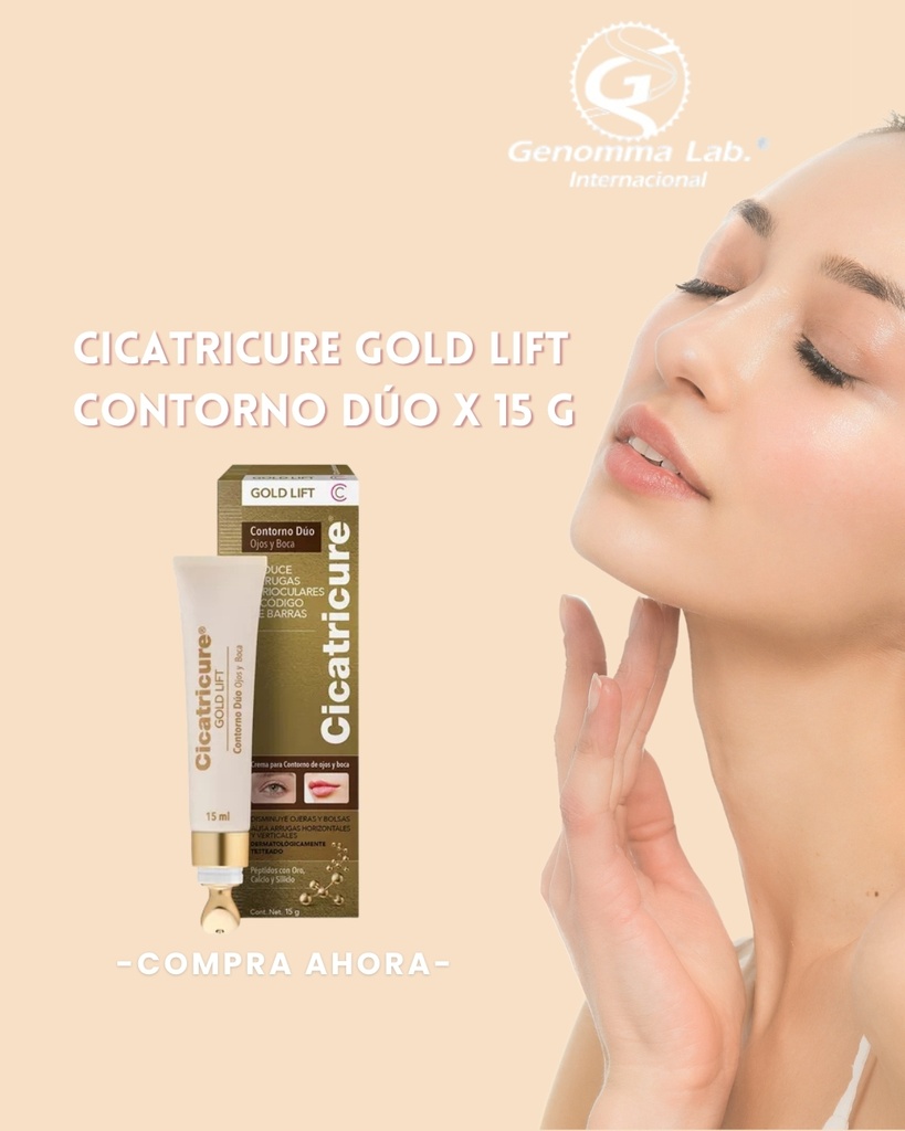CICATRICURE GOLD LIFT - contorno dúo x 15 g - Genomma Lab.