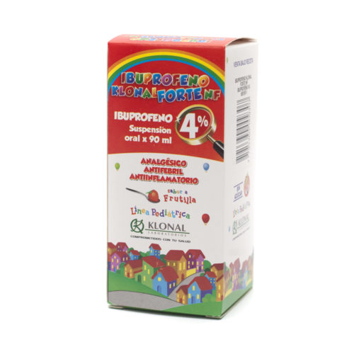 IBUPROFENO KLONAL NF - 4% susp.x 90 ml - Klonal