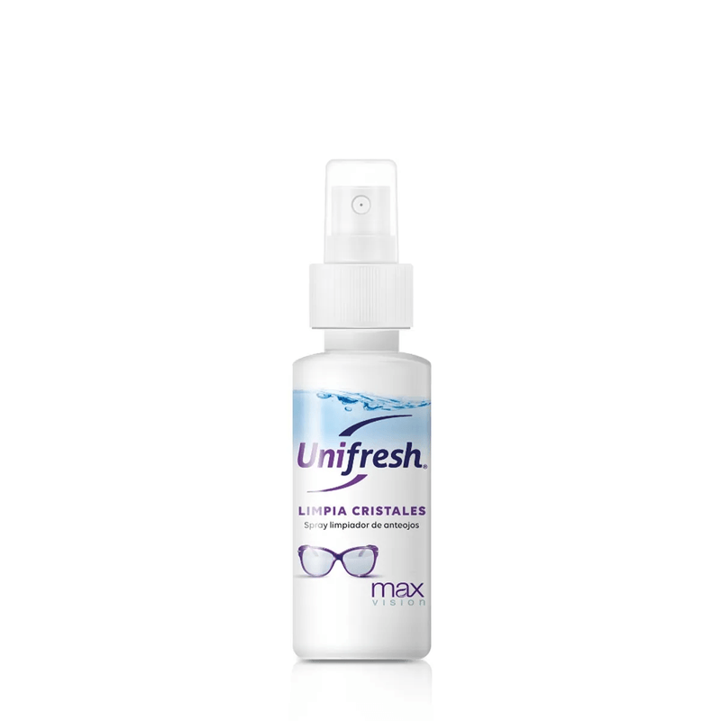 UNIFRESH LIMPIADOR ANTEOJOS - spray x 35 ml - Max Vision