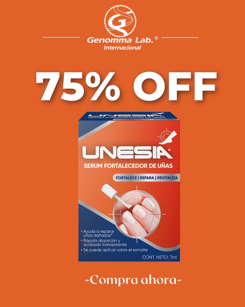 UNESIA FORT.UÑAS - sérum x 7 ml - Genomma Lab. 