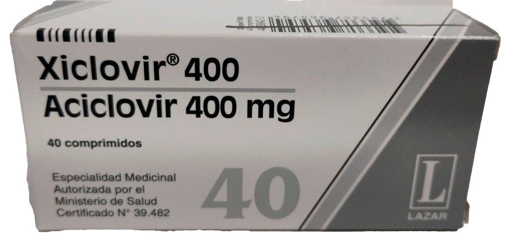 XICLOVIR - 400 mg comp. x 40 - Lazar T/A