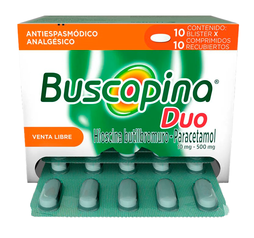 BUSCAPINA DUO - dispenser comp.rec.x 100 - Opella Healthcare Arg.