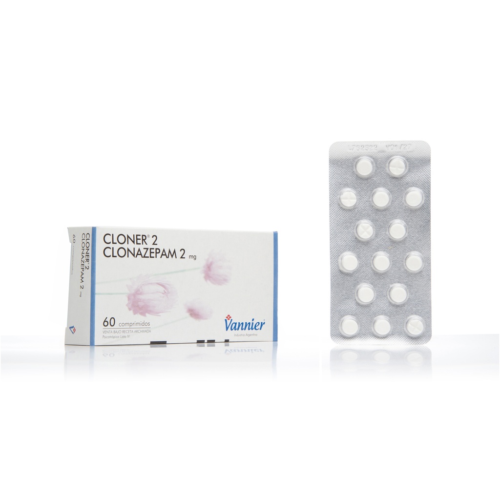 CLONER - 2 mg comp.x 60 - Vannier