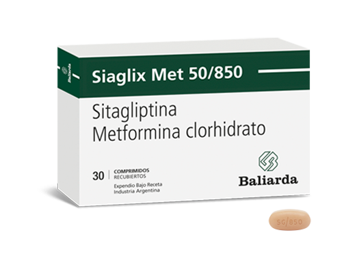 SIAGLIX MET - 50/850 mg comp. rec.x 30 - Baliarda