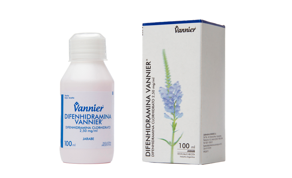 DIFENHIDRAMINA VANNIER - jbe. x 100 ml - Vannier