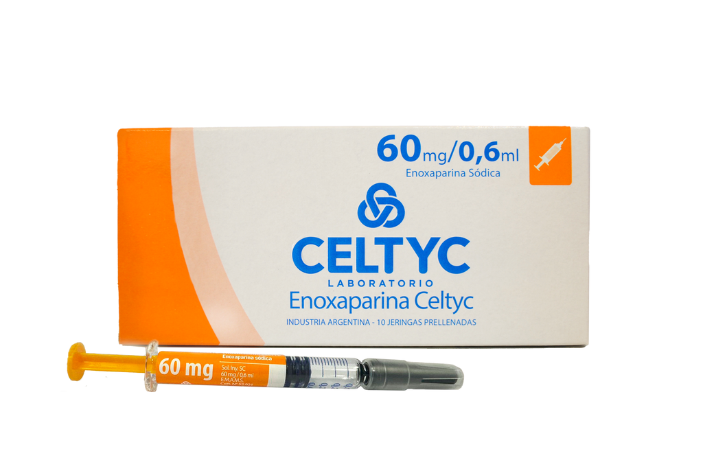 ENOXAPARINA CELTYC - 60 mg jga.prell.x 10 - Celtyc