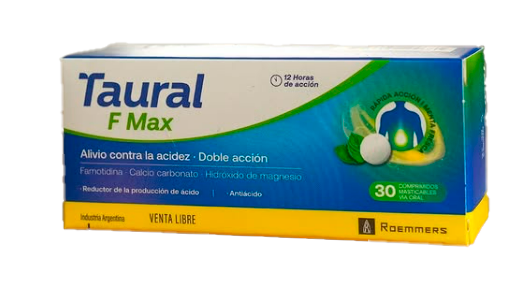TAURAL F MAX - 10 mg comp.x 30 - Roemmers