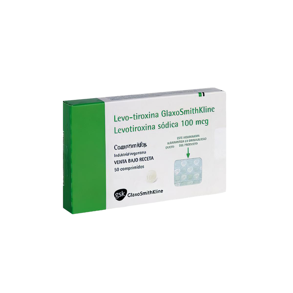 LEVOTIROXINA GSK - 100 mcg comp.x 50 - GlaxoSmithKline Biopharma