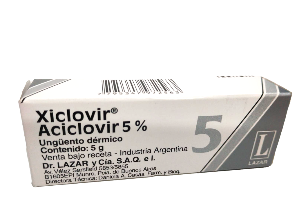 XICLOVIR - 5% ung.derm.x 5 g - Lazar T/A