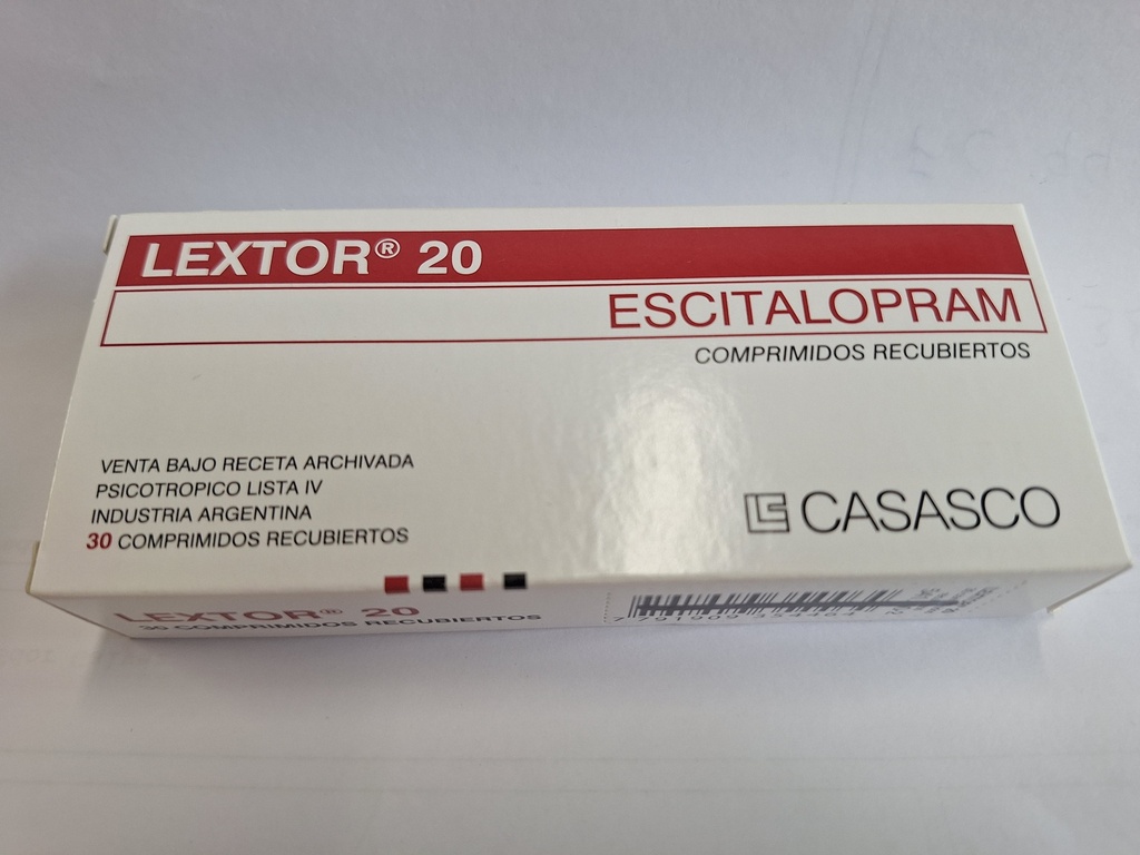 LEXTOR - 20 mg comp.rec.x 30 - Casasco T/A