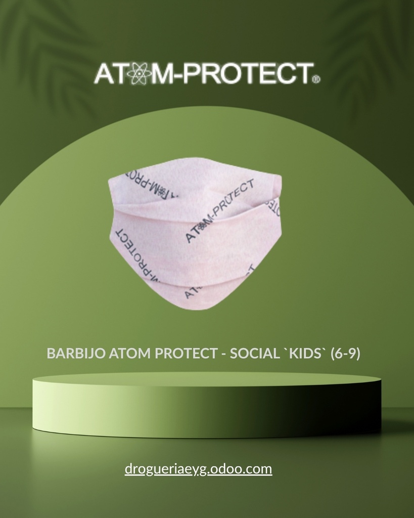 BARBIJO ATOM PROTECT - SOCIAL `KIDS` (6-9) - ATOM-PROTECT *