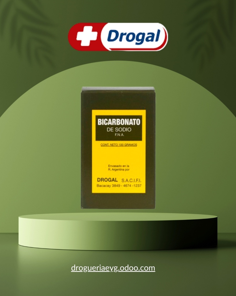 BICARBONATO DE SODIO 100 GR DROGAL *