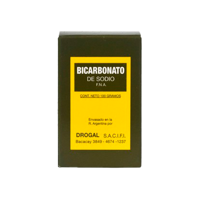 BICARBONATO DE SODIO 100 GR DROGAL *