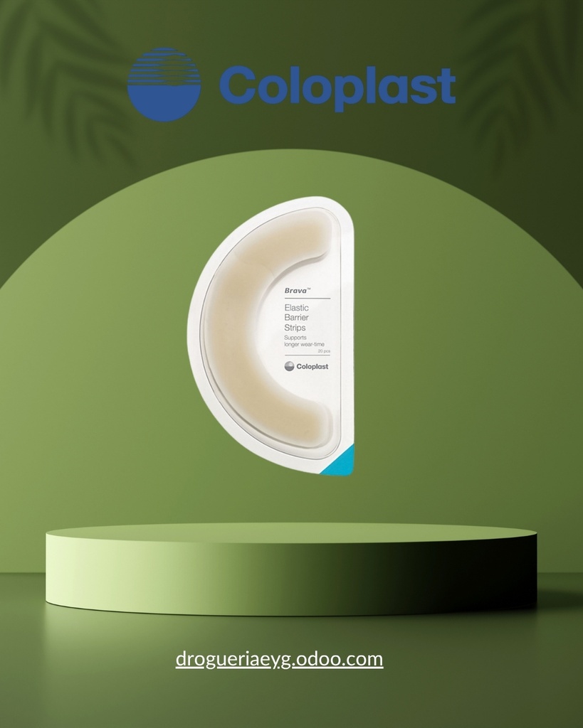 COLOPLAST 12070 BRAVA - ADHESIVO ELASTICO X 20 - BRAVA *