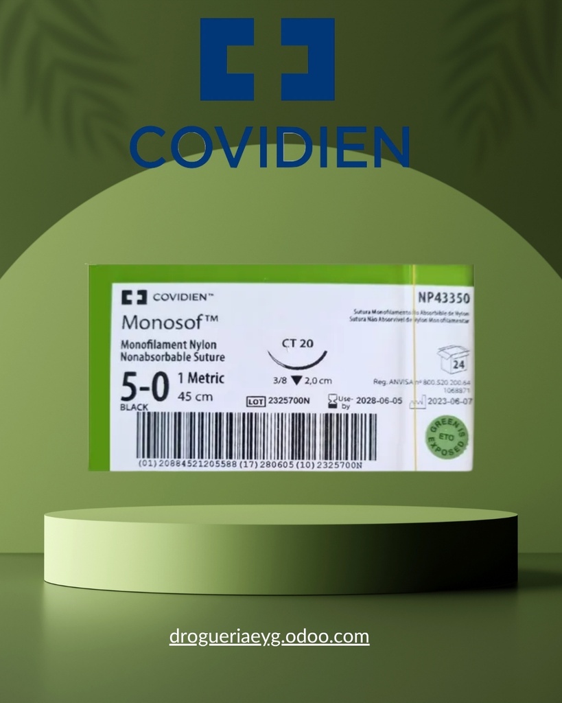 HILO NYLON 5/0 - COVIDEN 