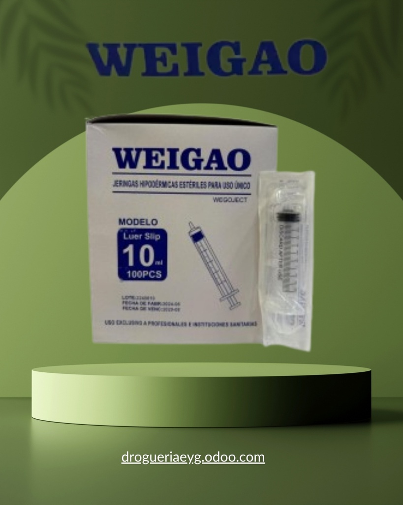 JERINGA 10 ml - S/A - WEIGAO