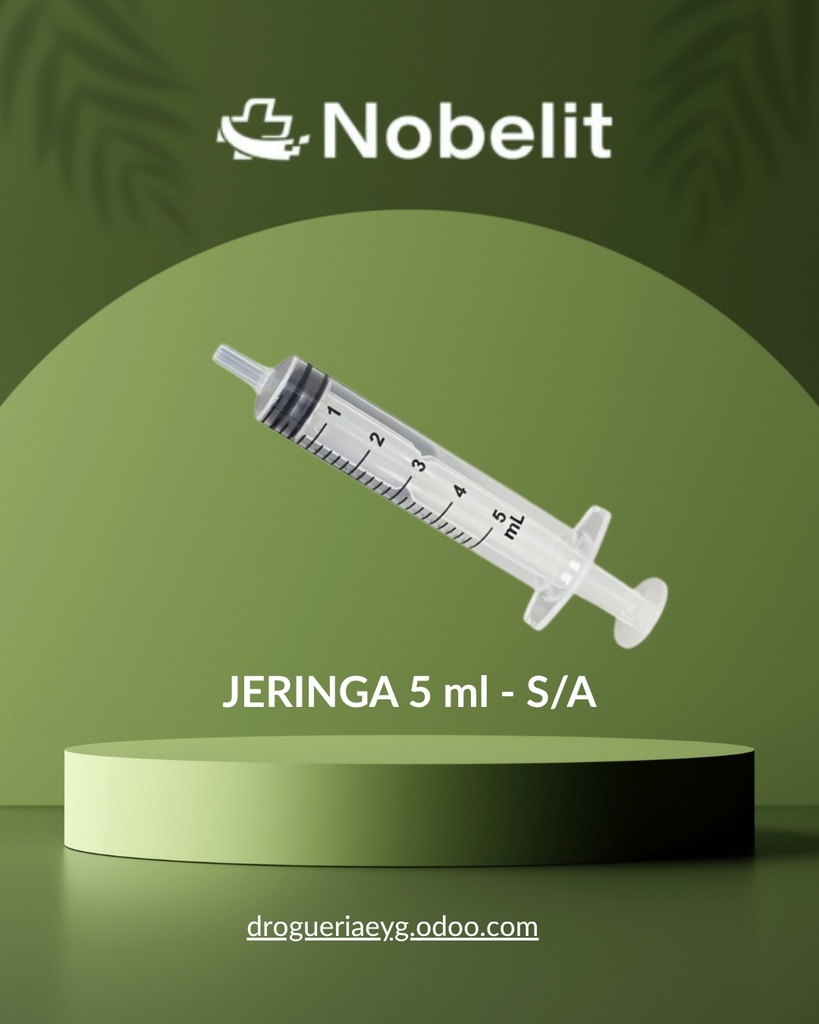 JERINGA 5 ml - S/A - NOBELIT