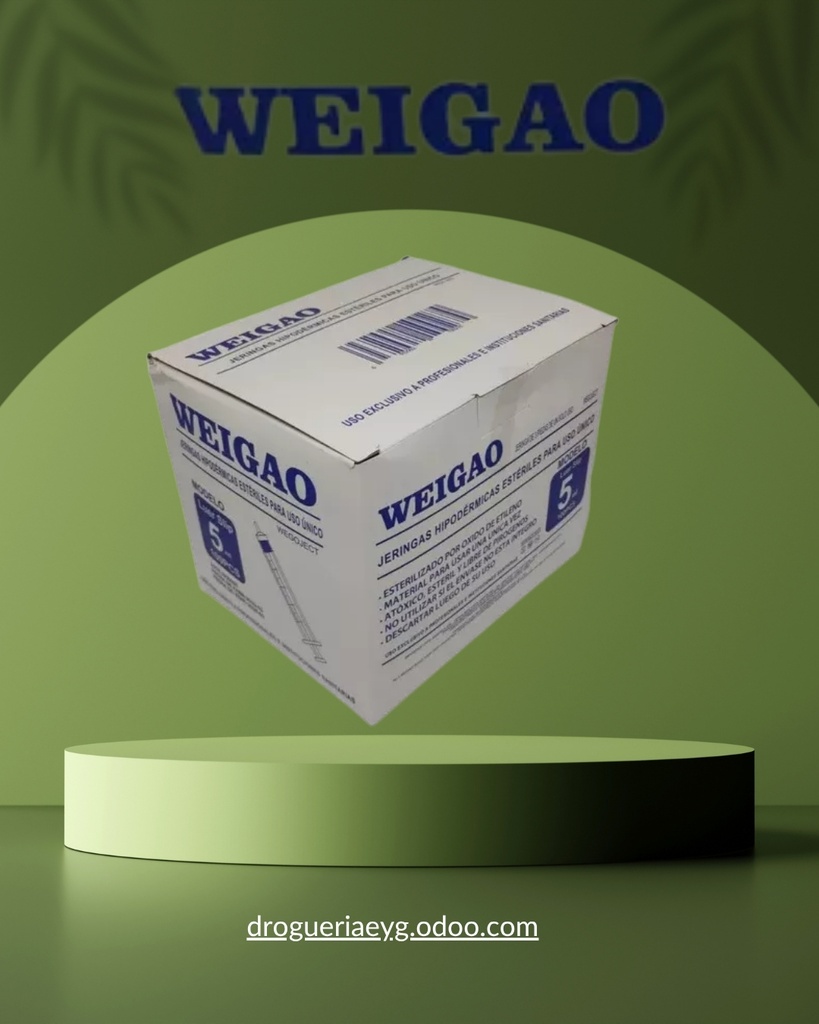 JERINGA 5 ml - S/A - WEIGAO