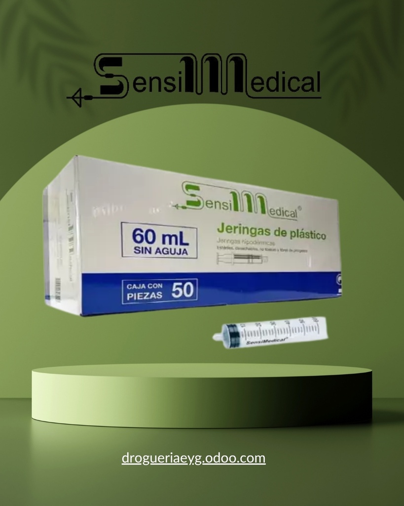 JERINGA 60 ml - S/A - SENSI MEDICAL