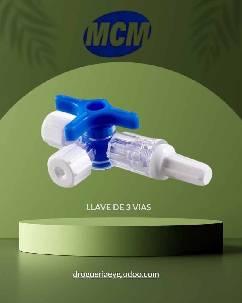 LLAVE DE 3 VIAS - MCM 