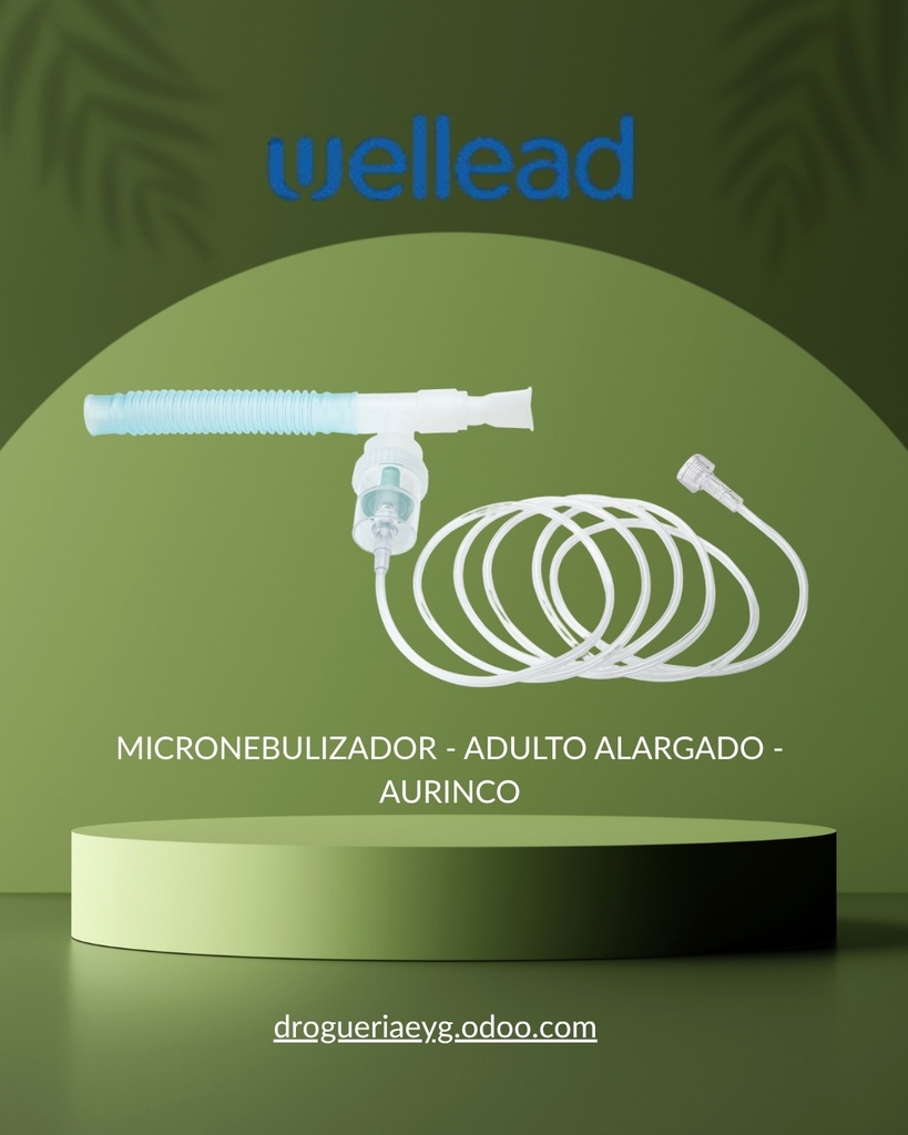 MICRONEBULIZADOR - ADULTO ALARGADO - AURINCO