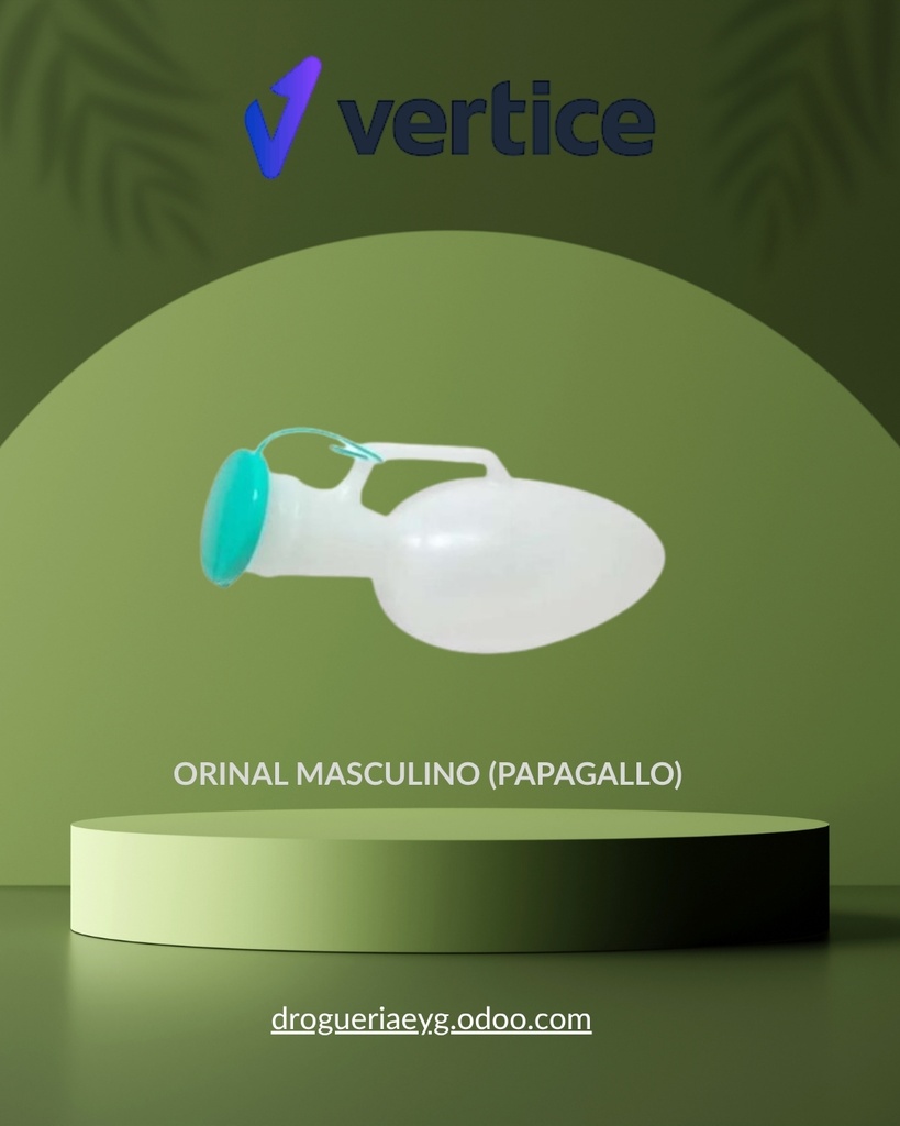 ORINAL MASCULINO (PAPAGALLO) - VERTICE*